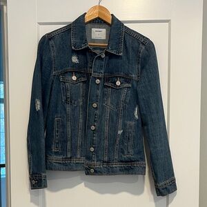 Old Navy Dark Blue Jean Jacket